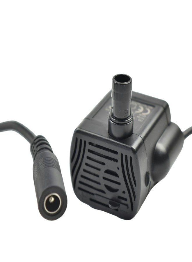 CONQUERALL DC 5.5-12V 200L/h miniature DC brushless sump pump for adjustable flow submersible pumps used in fish tanks, garden fountains, Cat Fountain - Image 1